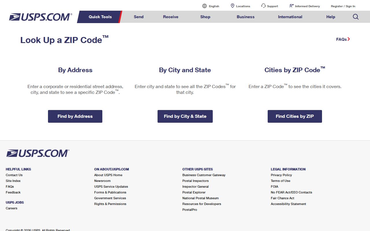 Trenton ZIP search using the USPS address lookup tool